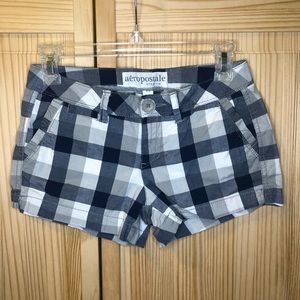 Aeropostale Plaid Shorts